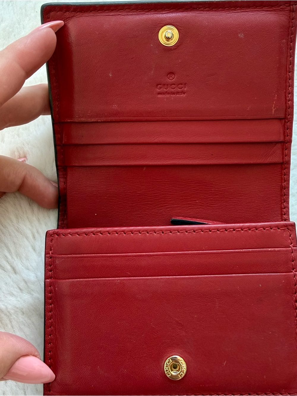 Gucci unisex wallet GG logo Authentic - Picture 7 of 12
